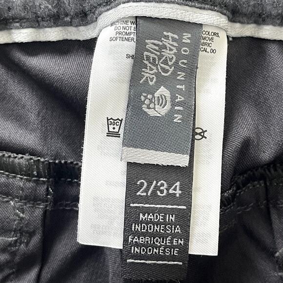 MOUNTAIN HARDWEAR WOMEN'S GRAY JOGGER HIKING PANT SIZE 2/34 - Picture 9 of 10